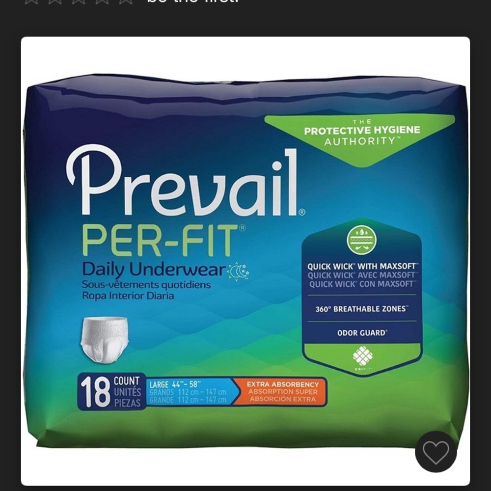 Prevail per-fit underwear